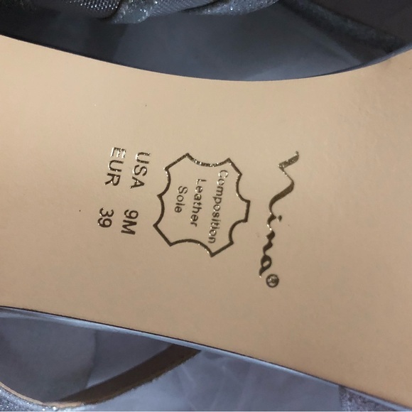 Silver glitter heels 👠 - Picture 3 of 3